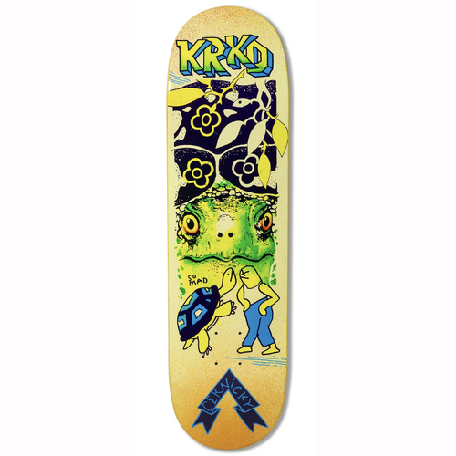 Krooked Mad Turtle Cernicky 8.5" Skateboard Deck