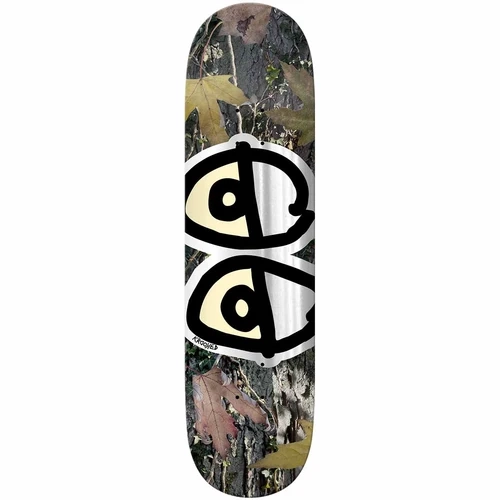 Krooked TM Camo Eyes 8.5" Skateboard Deck