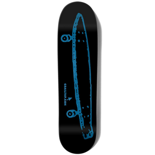 Crailtap Midnight Rainbow Black Blue 8.5" Skateboard Deck