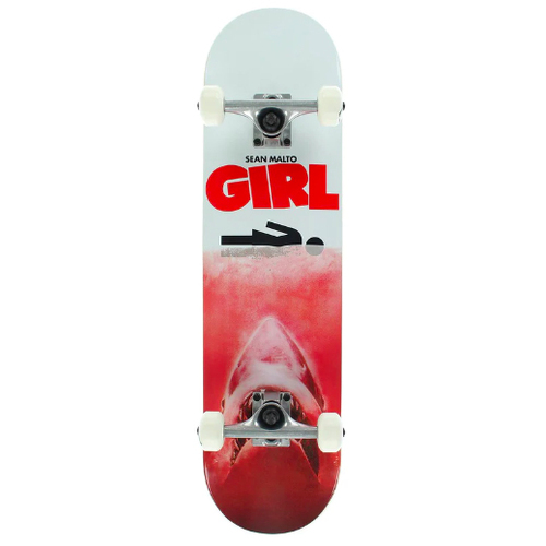 Girl Sean Malto Shark Attack 7.75" Complete Skateboard