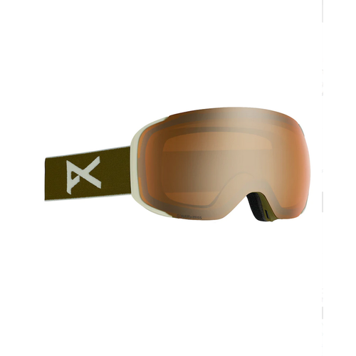 Anon M2 Olive 2020 Snowboard Goggles Sonar Bronze Lens