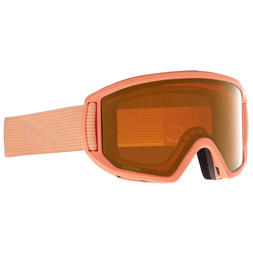Anon Relapse Melon 2021 Asian Fit Snowboard Goggles Cloudy Pink Lens
