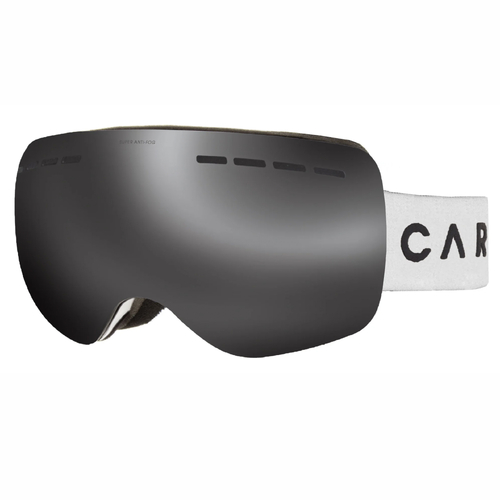 Carve Titanium Matte White Snow Goggles