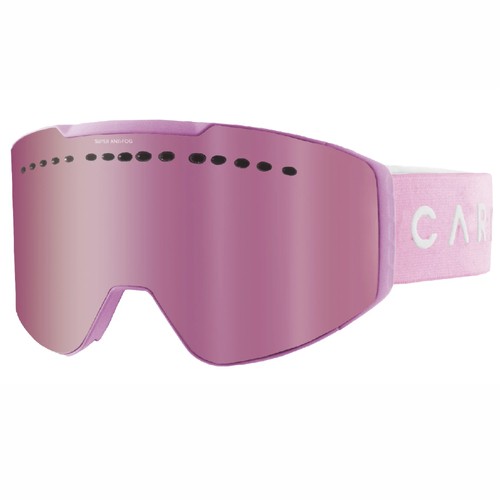 Carve White Out Matt Pink Ski Snowboard Goggles