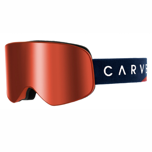Carve Frother Matt Red Snow Goggles
