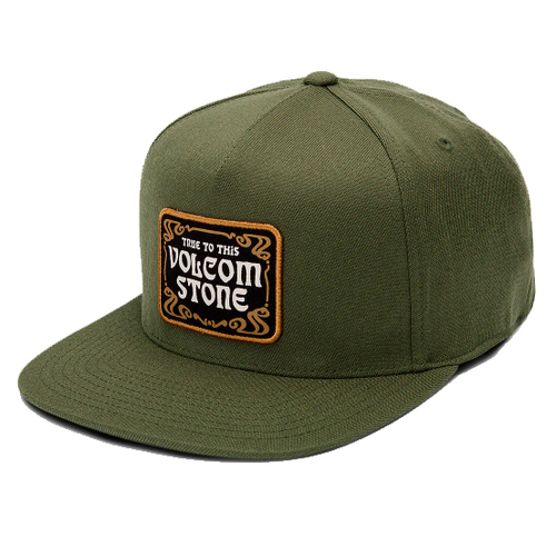Volcom City Sun Flexfit 110 Military Snapback Hat