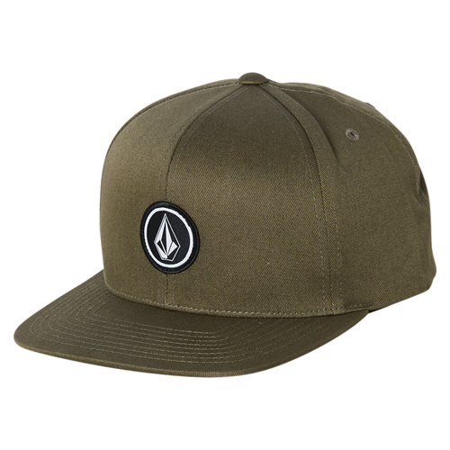 Volcom Quarter Twill Military Snapback Hat