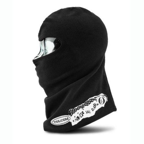 Volcom Black Powclava Balaclava Facemask