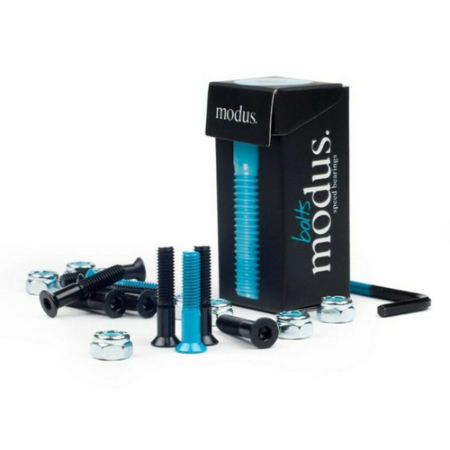 Modus Hardware Black 1" Allen Key Skateboard Deck Bolts