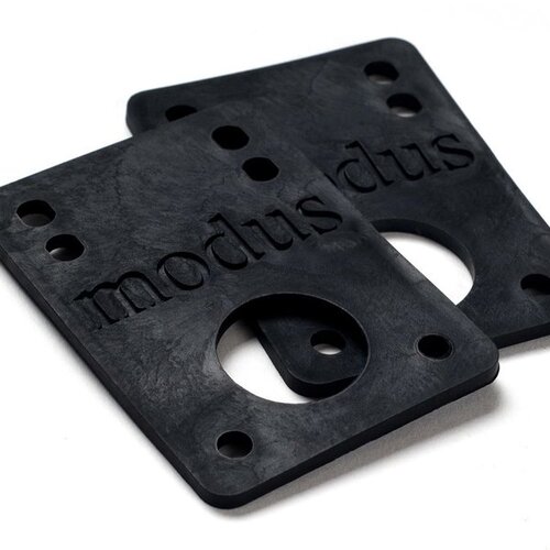 Modus 1/8" Black Skateboard Riser Pads
