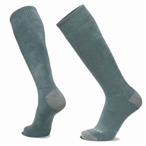 LéBent Alpha Full Cushion Green Unisex Snowboard Ski Socks