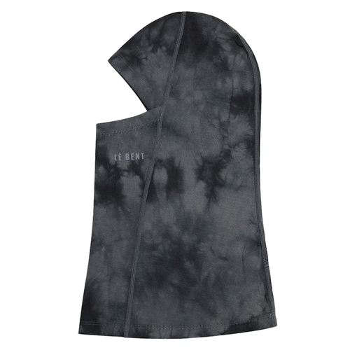 LéBent Core Lightweight Tie Dye Black Snowboard Ski Balaclava Facemask