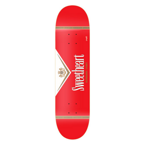 Sweetheart Winfield Red 8.0" Skateboard Deck