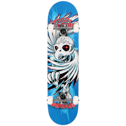 Birdhouse Spiral Tony Hawk Blue 7.75" Complete Skateboard