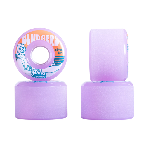 Nana Bludgers Lavender Rinse 69mm 82a Skateboard Wheels