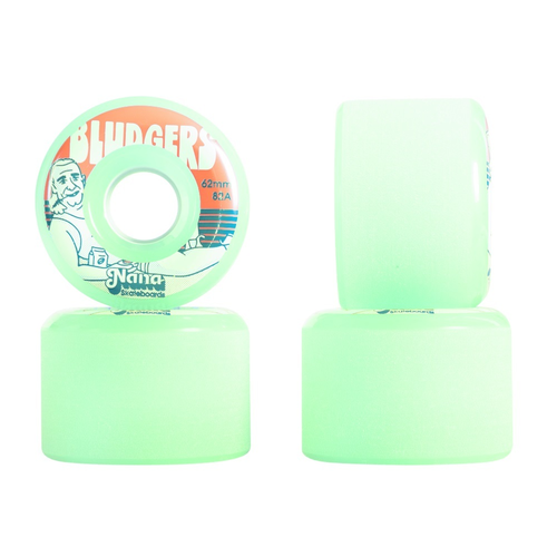 Nana Bludgers Lime Cooler 69mm 82a Skateboard Wheels