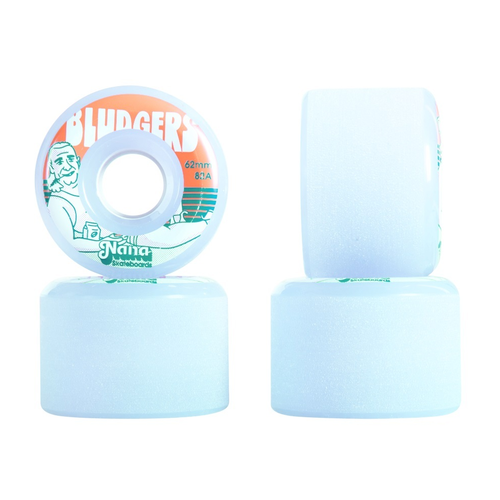 Nana Bludgers True Blue 69mm 82a Skateboard Wheels