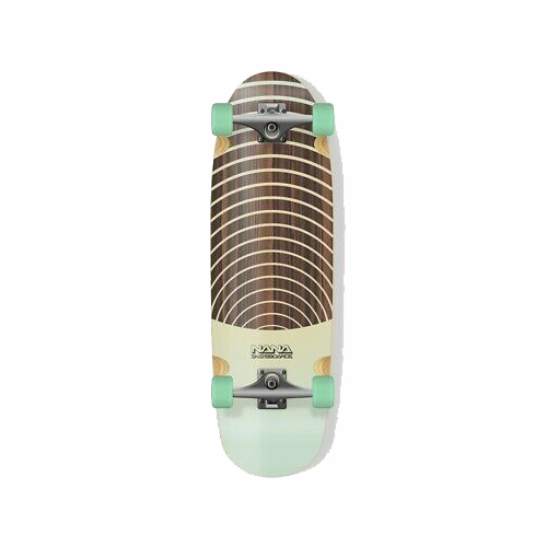 Nana Lil Ripper Doppler Mint Cream 9.75" 31.0" Complete Surfskate Cruiser Skateboard