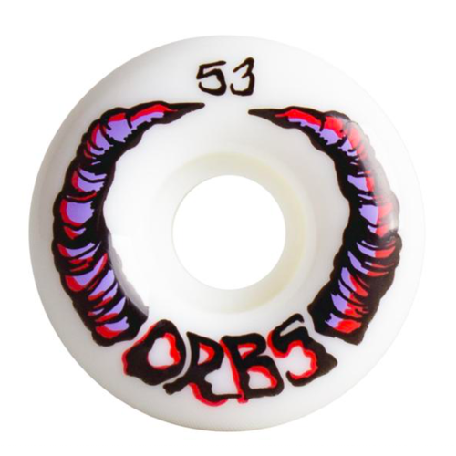 Welcome Orbs Apparitions White 53mm 99a Skateboard Wheels
