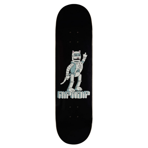 RipNDip Bionic Black 8.0" Skateboard Deck