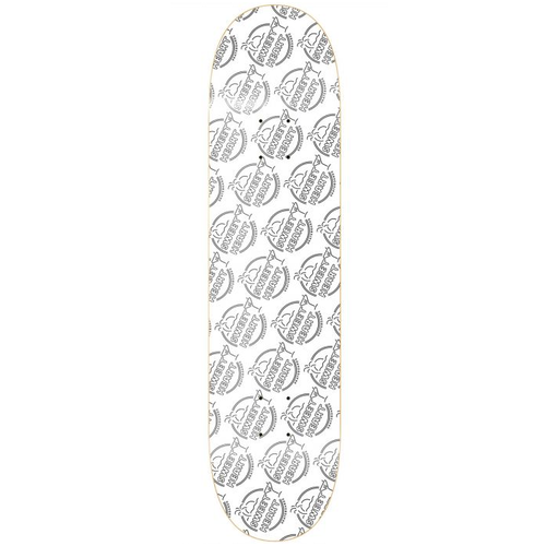 Sweetheart Wallpaper White 7.75" Skateboard Deck