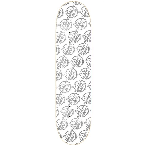 Sweetheart Wallpaper White 8.25" Skateboard Deck