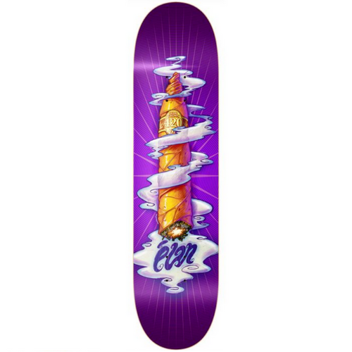 Elan 420 Purple 8.5" Skateboard Deck