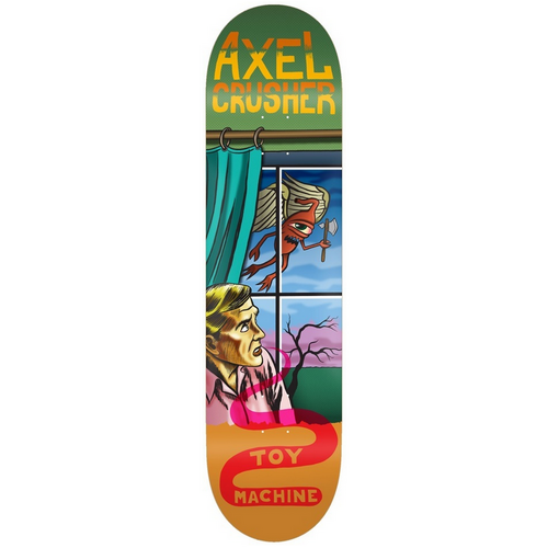 Toy Machine Window Axel Crusher 8.38" Skateboard Deck