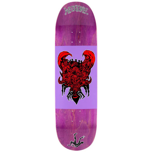Welcome Menagerie On Baculus 2.0 Purple 9.0" Skateboard Deck