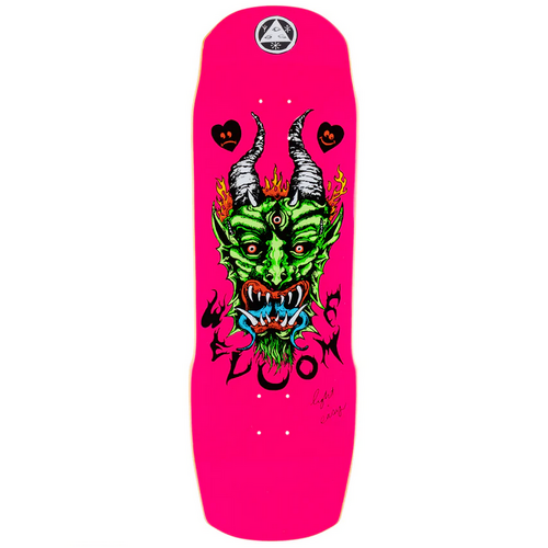 Welcome Light And Easy On Totem 2.0 Neon Pink 9.75" Skateboard Deck