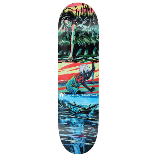 Black Label Violent Actions Elijah Akerley 8.5" Skateboard Deck