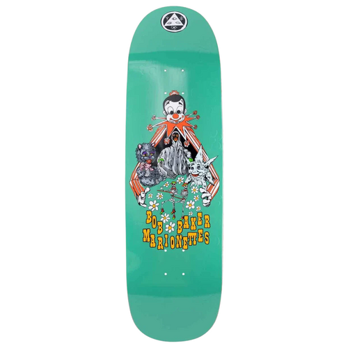 Welcome Bob Barker On Boline Green 9.25" Skateboard Deck