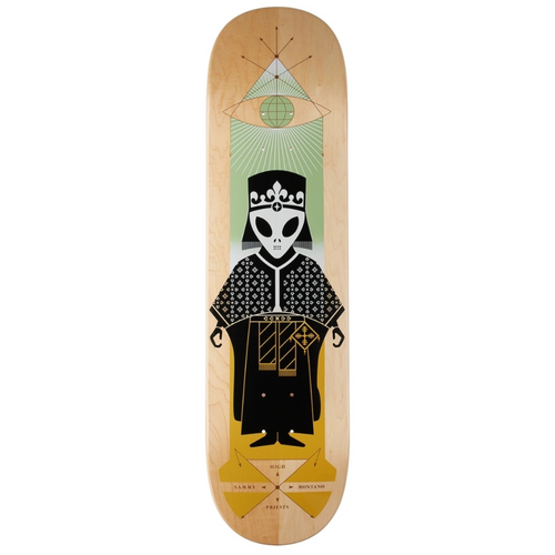 Alien Workshop High Priest Sammy Montano Natural 8.25" Skateboard Deck