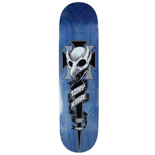 Birdhouse Crest Tony Hawk Blue 8.25" Skateboard Deck