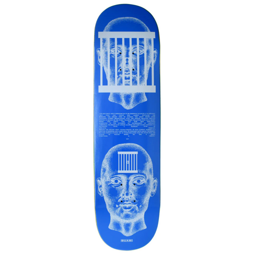 Quasi Cage Blue 8.5" Skateboard Deck