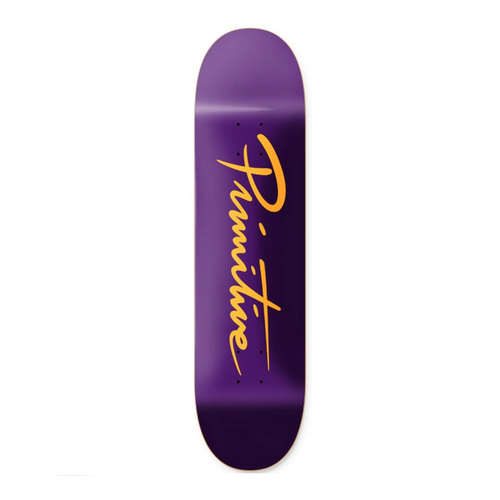 Primitive Nuevo Script 8.25" Skateboard Deck