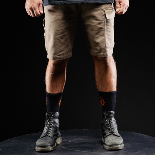 Volcom Workwear Caliper Brindle Mens Work Shorts [Size: 30]