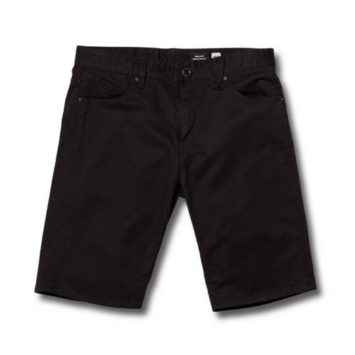 Volcom Solver Lite 5 Pocket Black Mens Shorts [Size: 32]