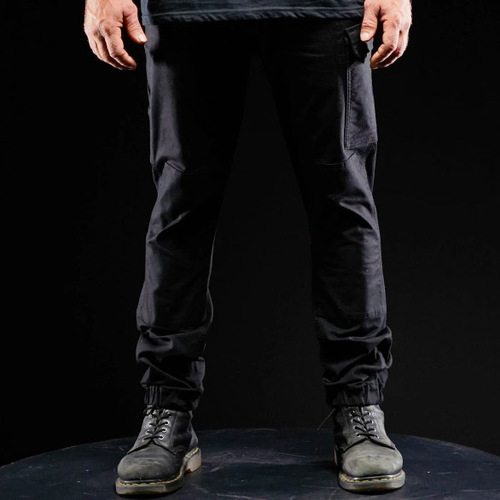 Volcom Workwear Caliper Cuffed Black Mens Work Pants [Size: 30]