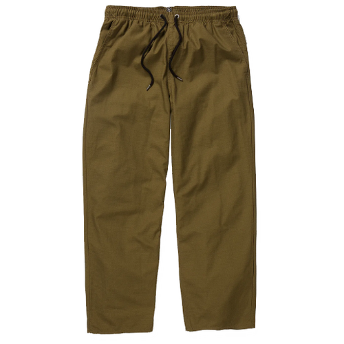 Volcom Outer Spaced Casual Elastic Waist Service Green Mens Pants [Size: X-Large]