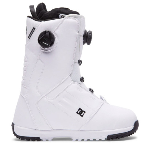 DC Control Boa White Mens 2023 Snowboard Boots [Size: 9.5]