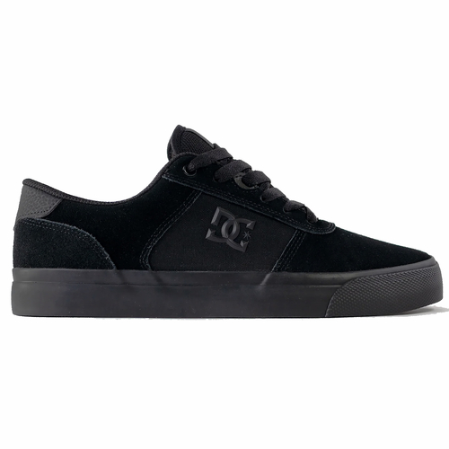 DC Teknic Black Black Mens Skateboard Shoes
