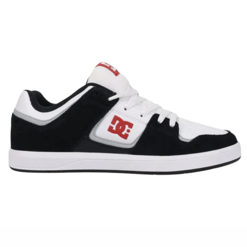 DC Cure White Pirate Black Mens Skateboard Shoes