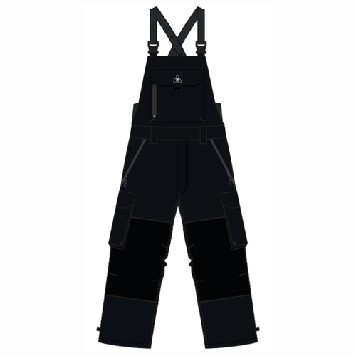 DC Brigade Bib Black Mens 30K 2026 Snowboard Bib Overall [Size: Medium]