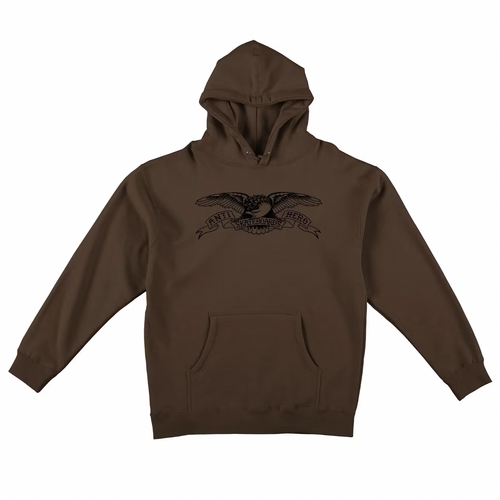 Anti Hero Basic Eagle Brown Mens Sweatshirt Hoody [Size: Large]