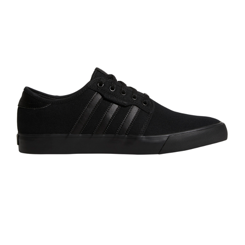Adidas Seeley Black Black Black Unisex Skateboard Shoes [Size: 7]