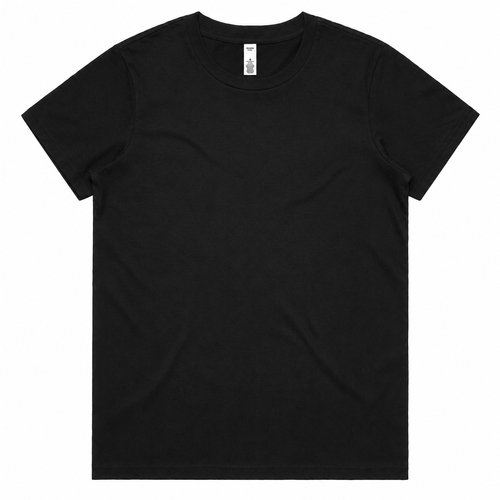 AS Colour Womens Basic T-Shirt Black [Size: X-Small]
