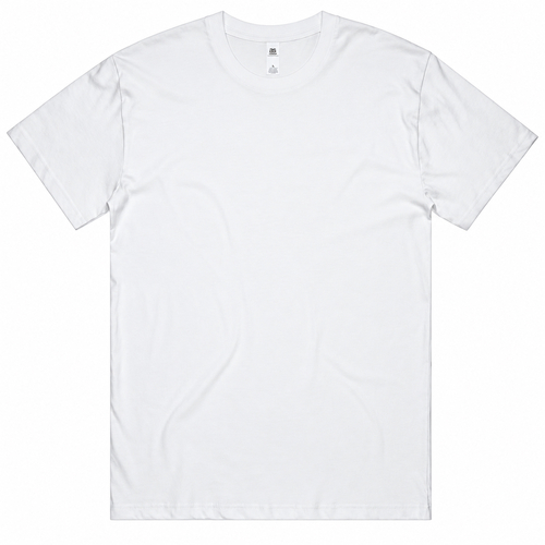 AS Colour Mens Block Oversized T-Shirt White