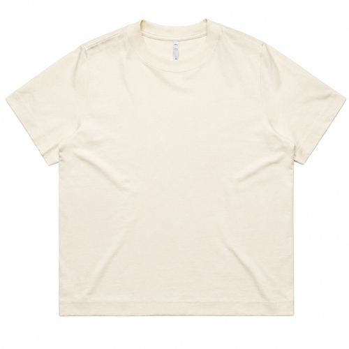 AS Colour Womens Box T-Shirt Ecru [Size: Small]
