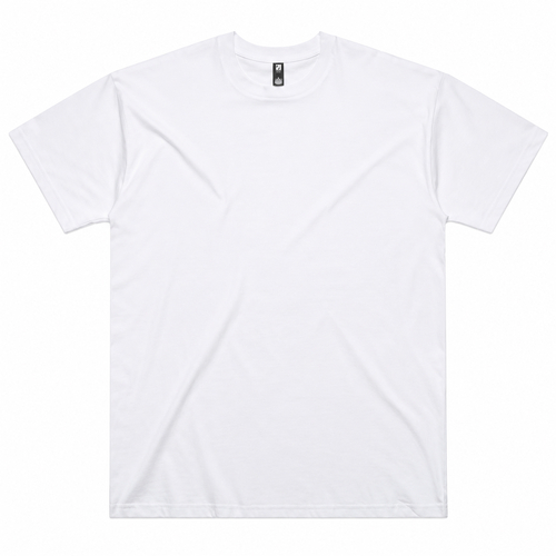 AS Colour Mens Classic Oversized T-Shirt White [Size: Small]